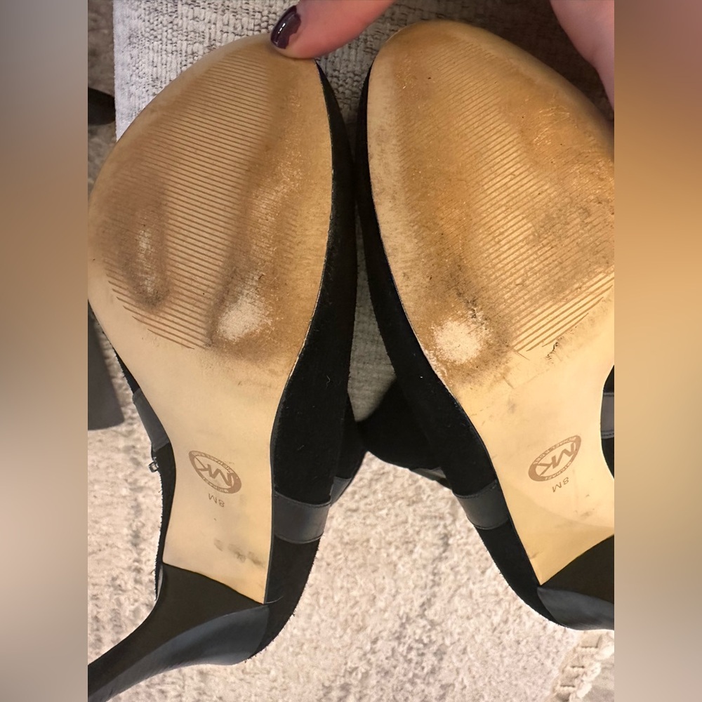 Excellent condition Michael Kors Delaney Over Knee Suede Boots size 8 - Picture 7 of 8